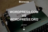 WordPress.com vs WordPress.org