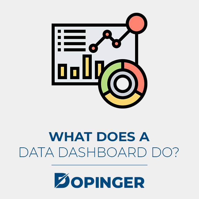 what does a data dashboard do
