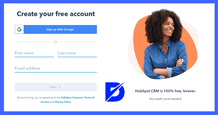 create free hubspot account