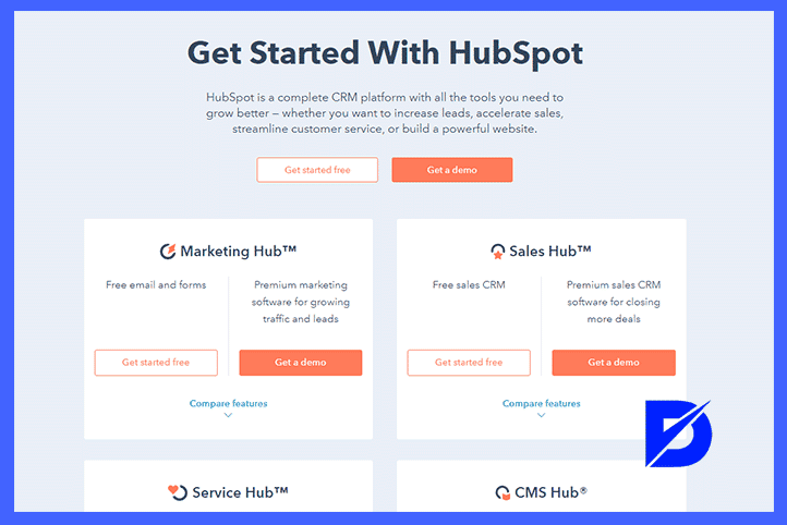 get started with hubspot