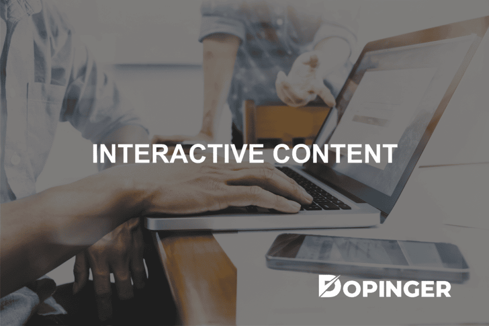 interactive content