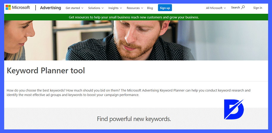 microsoft keyword planner tool