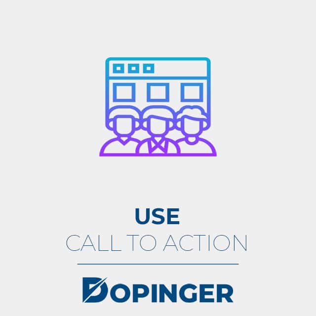 use call to action
