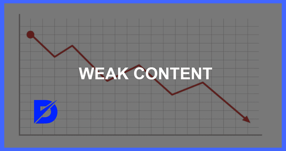 weak content