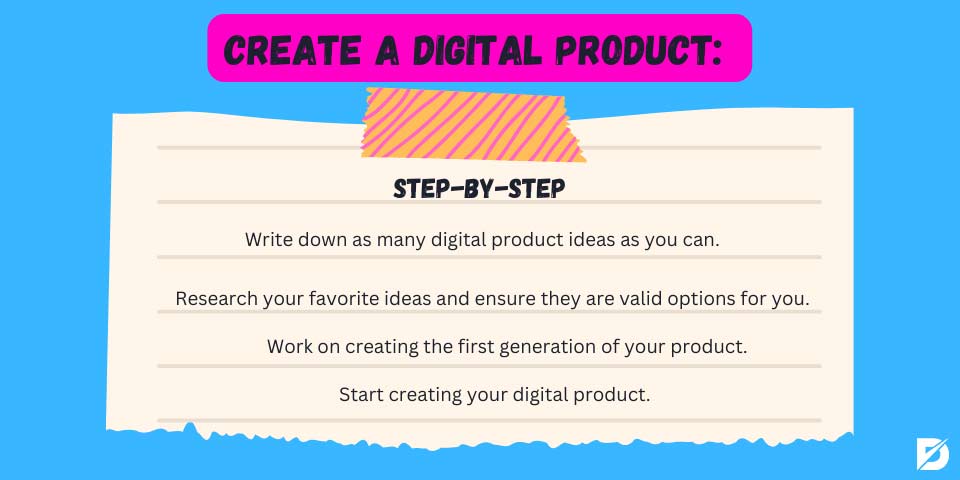 create a digital product