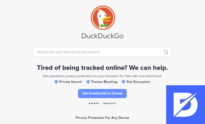 DuckDuckGo search engine