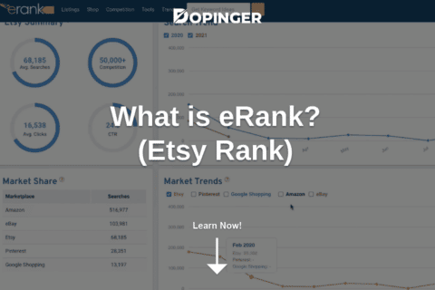 What Is eRank? (Etsy Rank)