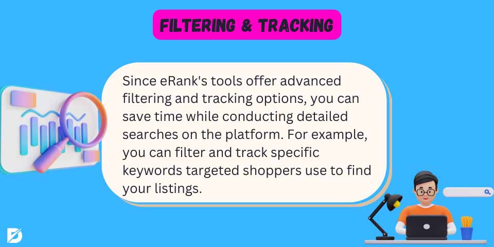 eRank filtering and tracking