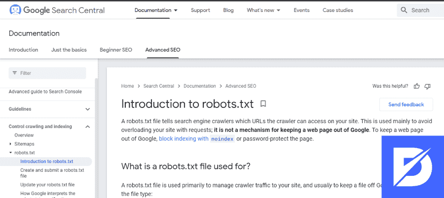 Introduction to robots.txt