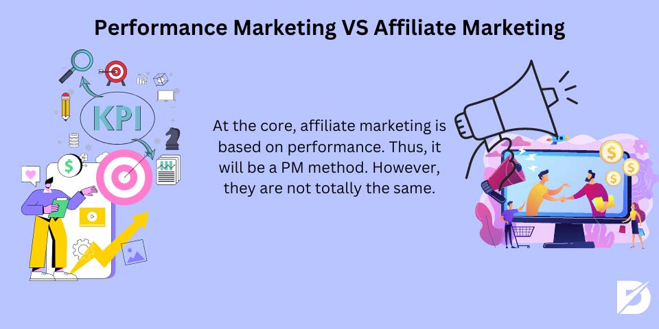 performance marketing vs affiliate marketing