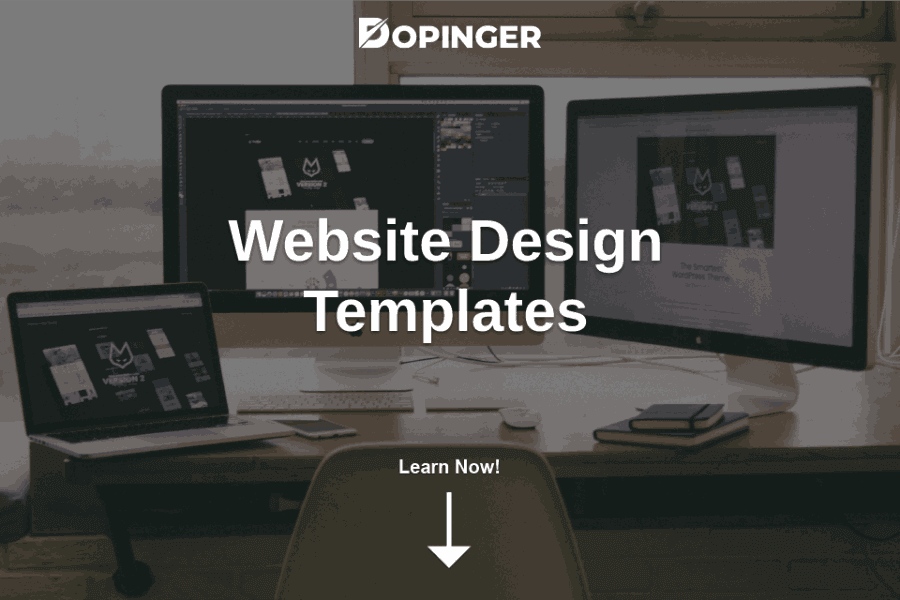 Marketing Website Design Templates that Look the Part