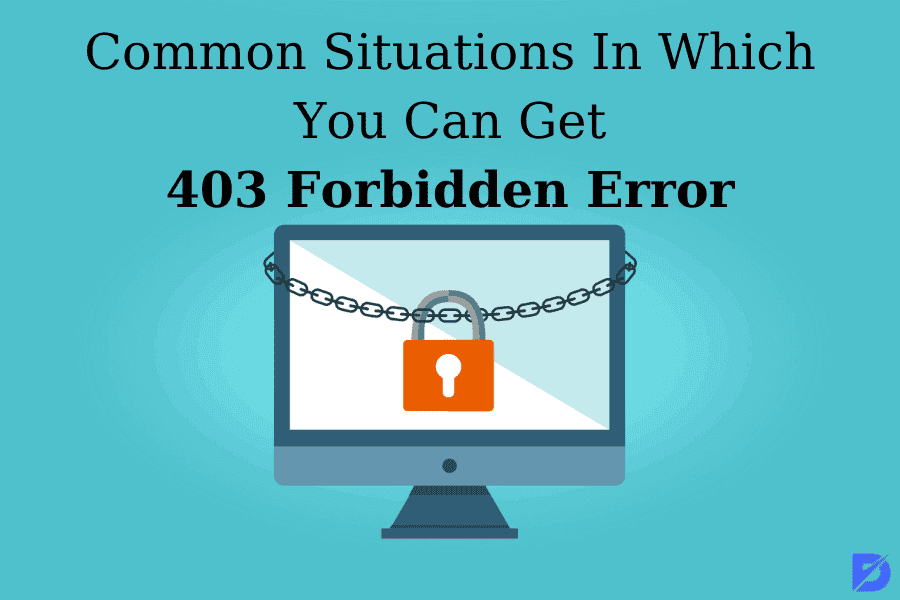 403 Forbidden Error Causes