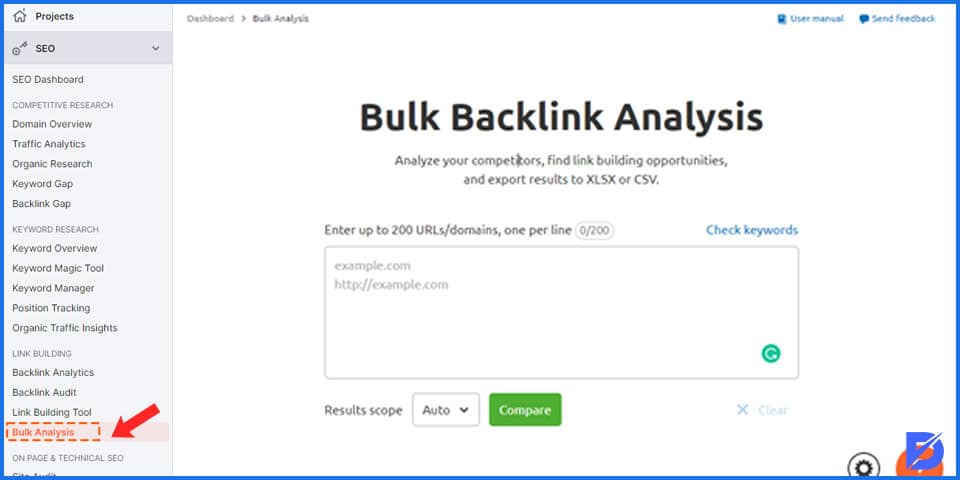 bulk backlink analysis