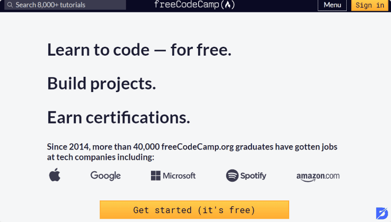 coding classes freeCodeCamp