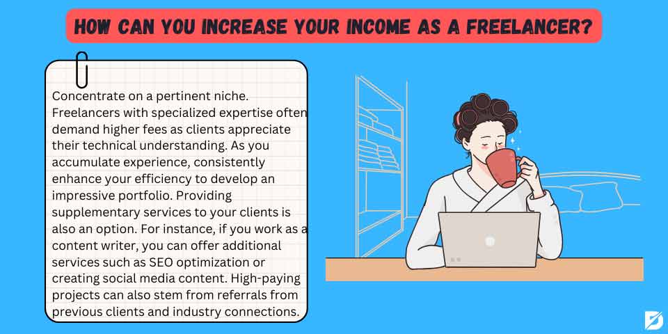 how can you increase income as a freelancer