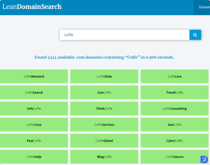 Lean Domain Search