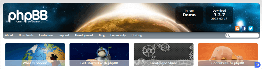 phpBB free forum software