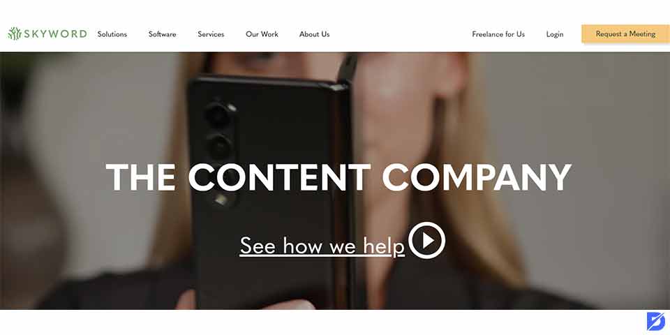 Skyword freelance website