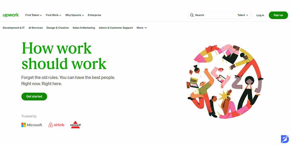 Upwork freelance website