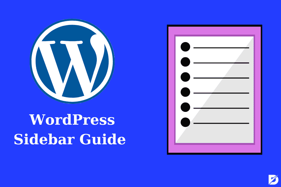 WordPress Sidebar Guide