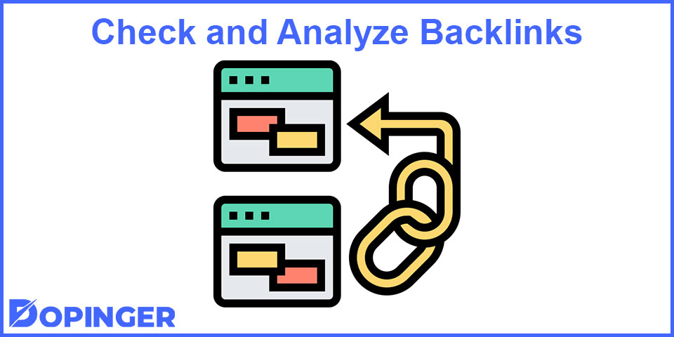 check and analyze backlinks