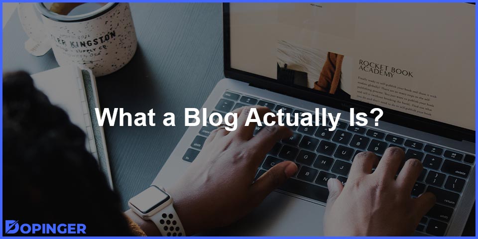 what is a blog