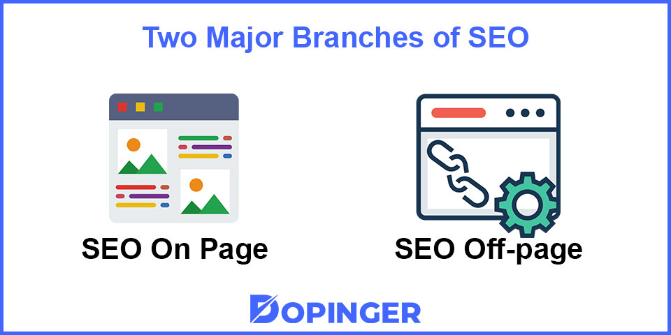 two major branches of seo