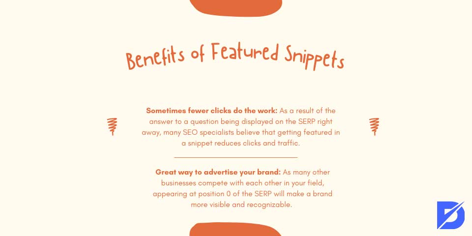 benefits of featured snippets