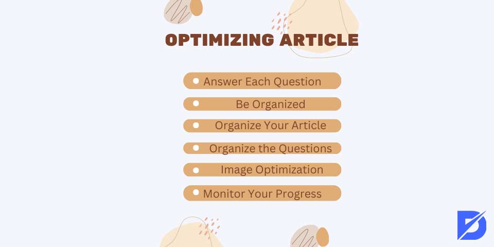 optimizing article for featured snippets