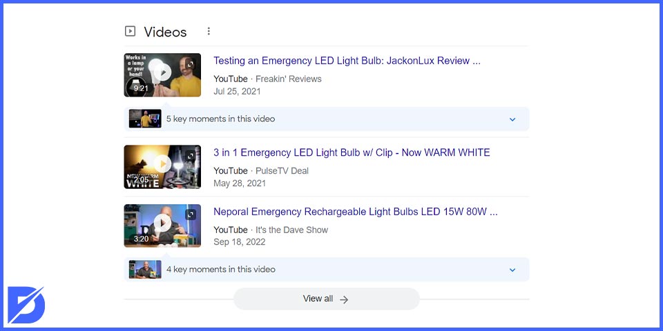 structured data video snippets