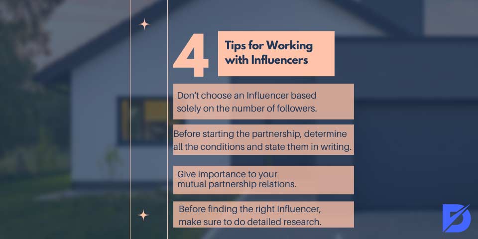 tips for working with influencers