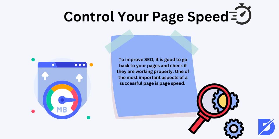 control your page speed