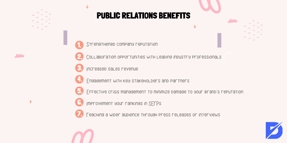 PR benefits