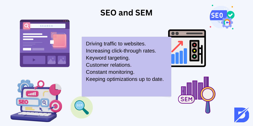 SEO and SEM