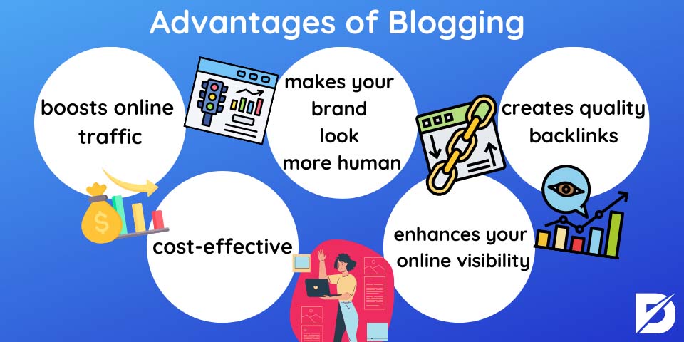 advantages of blogging