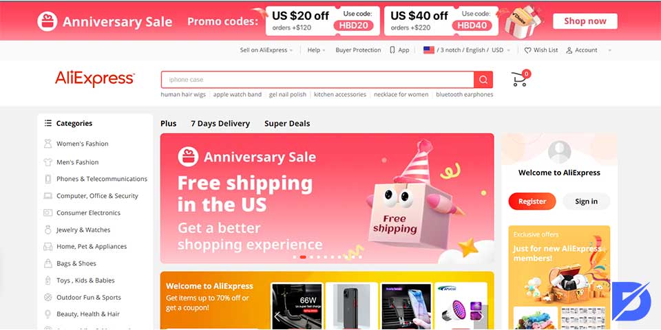 25 Most Popular Online Shopping Websites - Launch Space