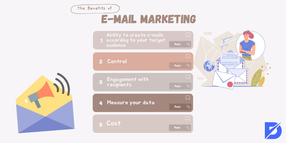 benefits of e-mail marketing