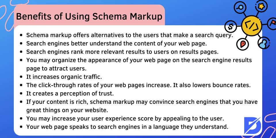 benefits of using schema markup