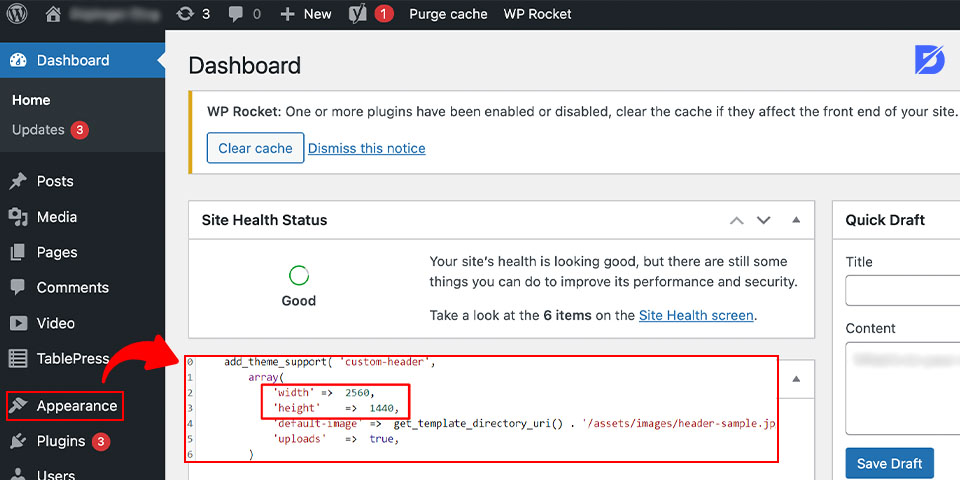 changing the values in the php script