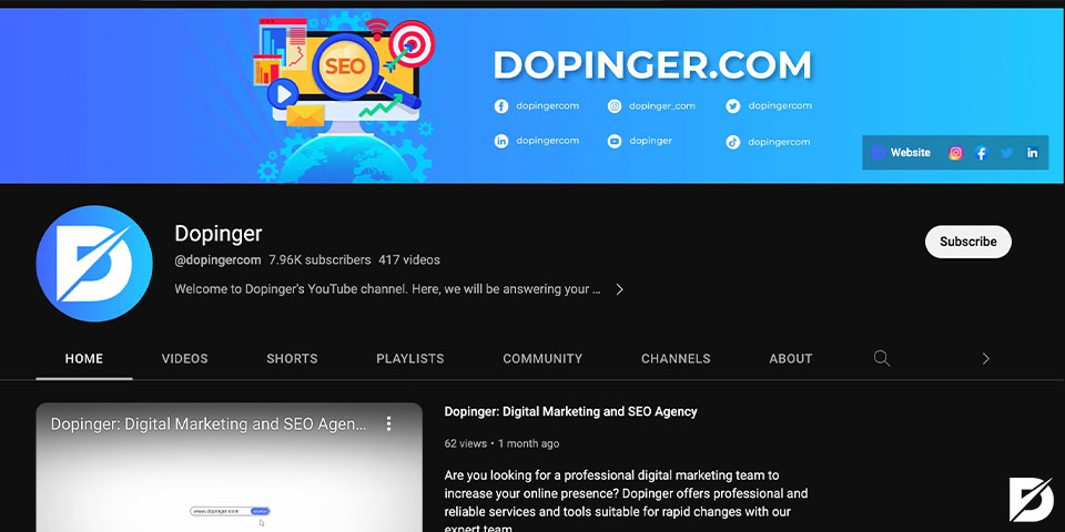 dopinger youtube