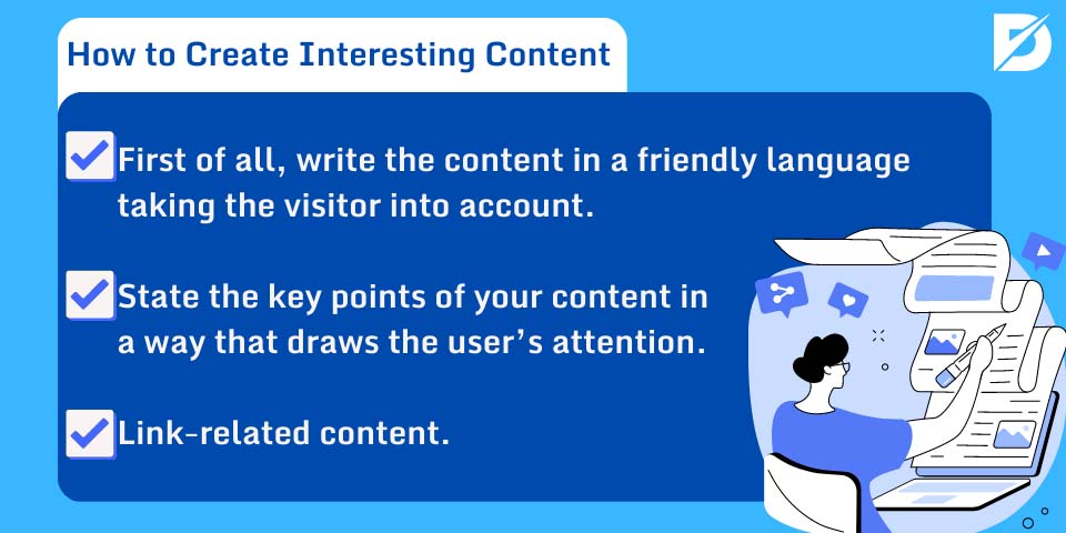 how to create interesting content