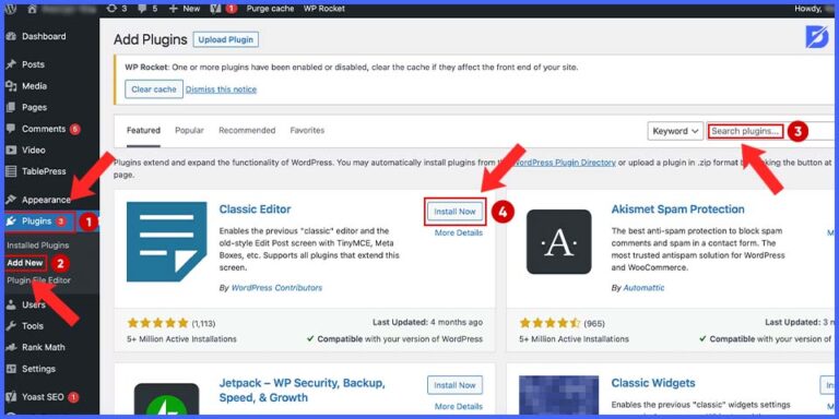How to Install WordPress Plugins - Dopinger Blog