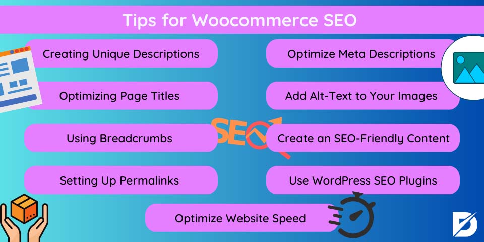 tips for woocommerce seo