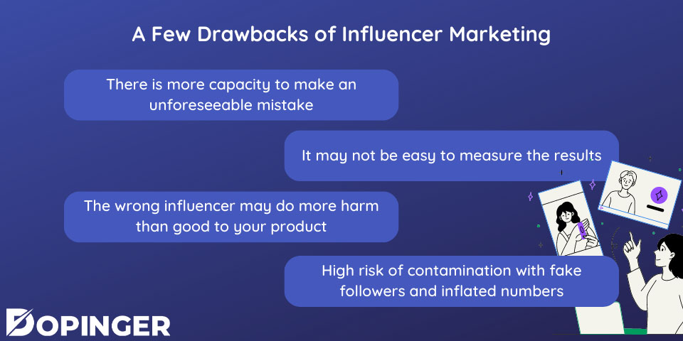 drawbacks of influencer marketingdf