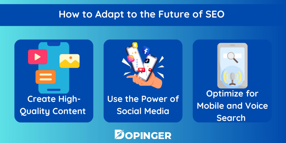 how to adapt to the future of seo