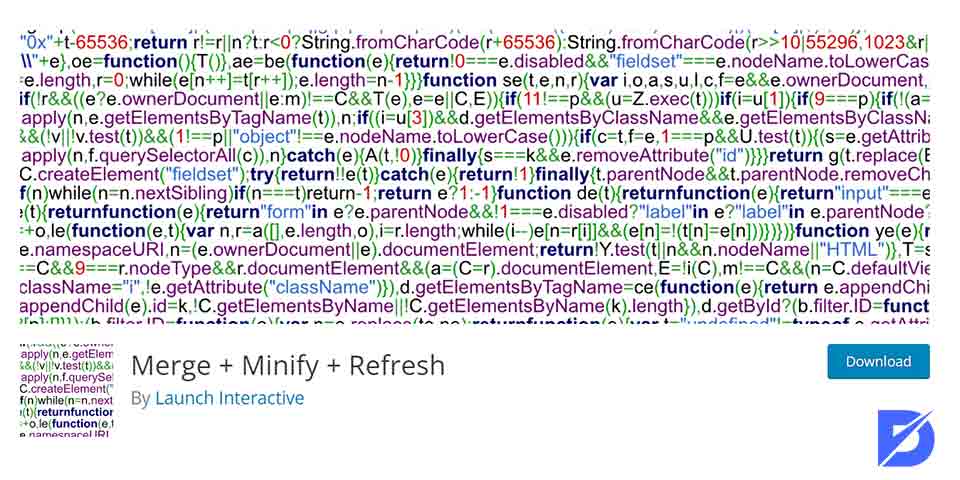 Merge Minify Refresh