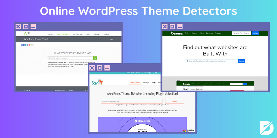 online wordpress theme detectors