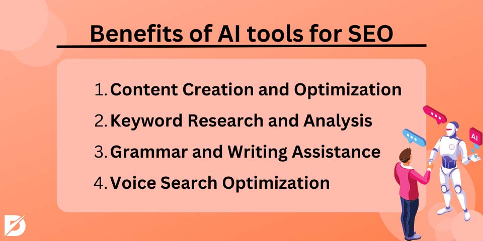 benefits of ai tools for seo