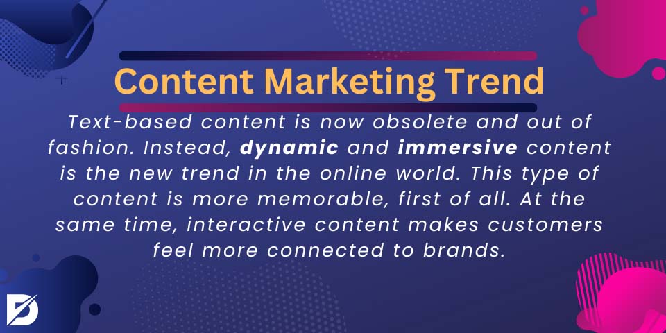 content marketing trend