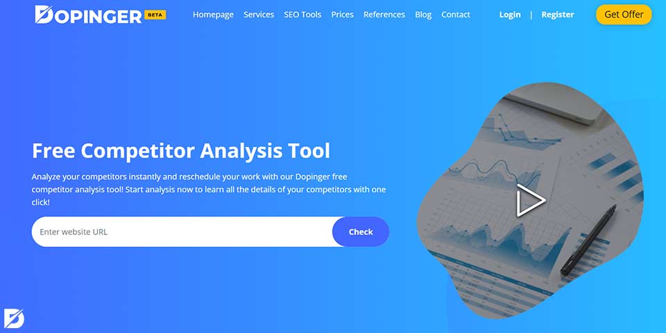 Dopinger competitor analysis tool